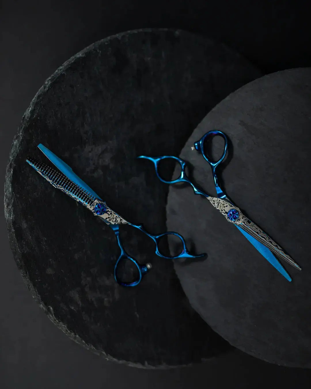 Kuroko Noir Series 6" Japanese Steel Hairdressing Scissors Sakura Scissors Hairdressing scissors, barber scissors Sakura Scissors