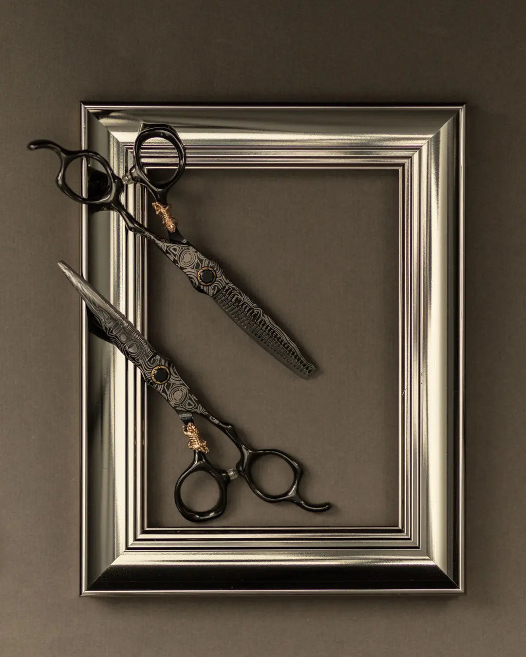 Ganbatte Series 6" Japanese Steel Hairdressing Scissors Sakura Scissors Hairdressing scissors, barber scissors Sakura Scissors