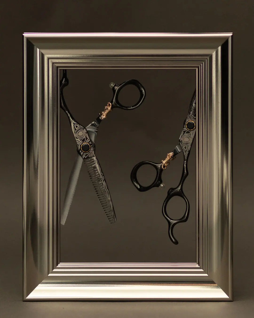 Ganbatte Series 6" Japanese Steel Hairdressing Scissors Sakura Scissors Hairdressing scissors, barber scissors Sakura Scissors