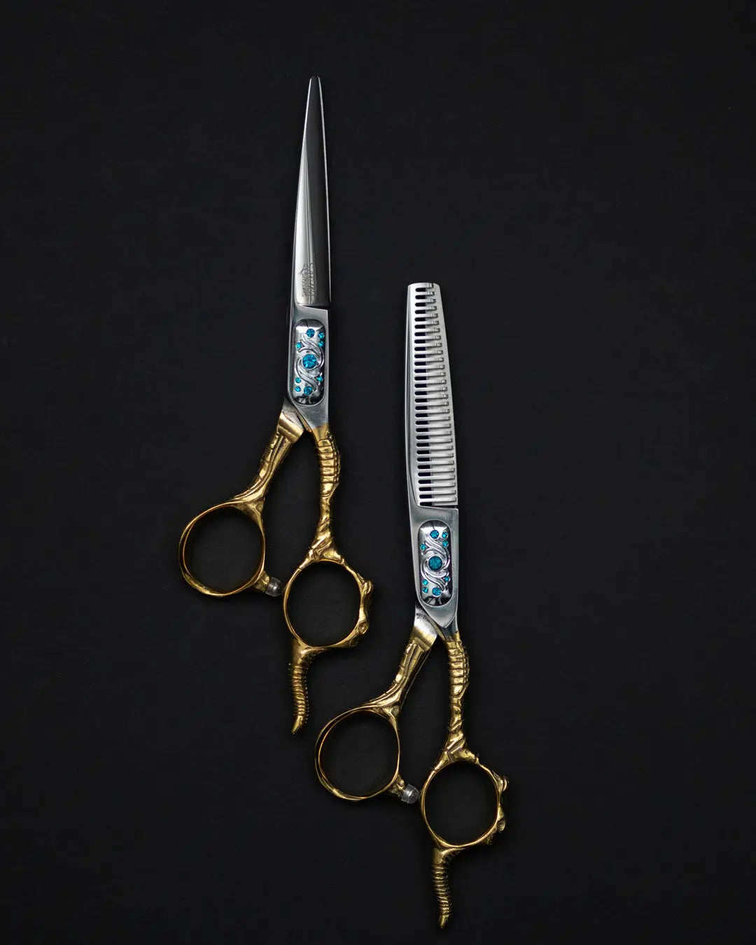 Kitsune Foxfire 6" Japanese Steel Hairdressing Scissors Sakura Scissors Hairdressing scissors, barber scissors Sakura Scissors