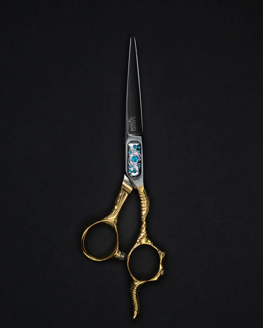 Kitsune Foxfire 6" Japanese Steel Hairdressing Scissors Sakura Scissors Hairdressing scissors, barber scissors Sakura Scissors