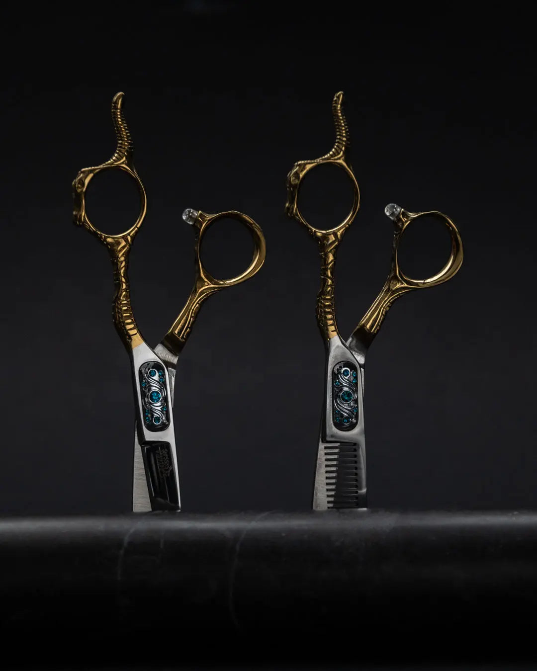 Kitsune Foxfire 6" Japanese Steel Hairdressing Scissors Sakura Scissors Hairdressing scissors, barber scissors Sakura Scissors