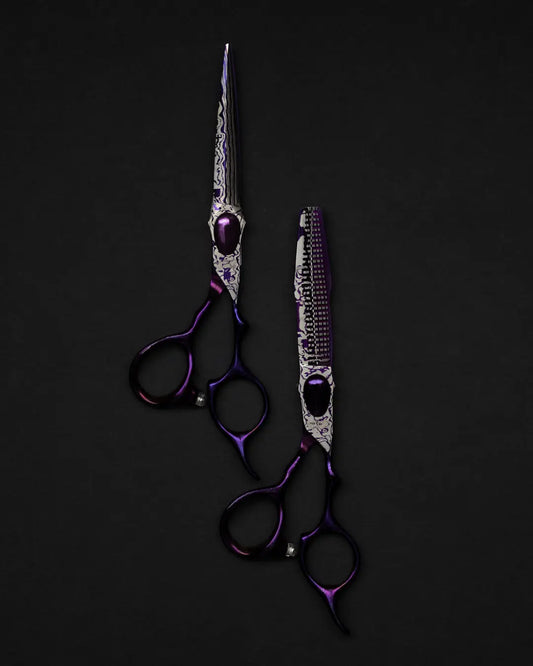 Farusato Series 6" Japanese Steel Hairdressing Scissors Sakura Scissors Hairdressing scissors, barber scissors Sakura Scissors