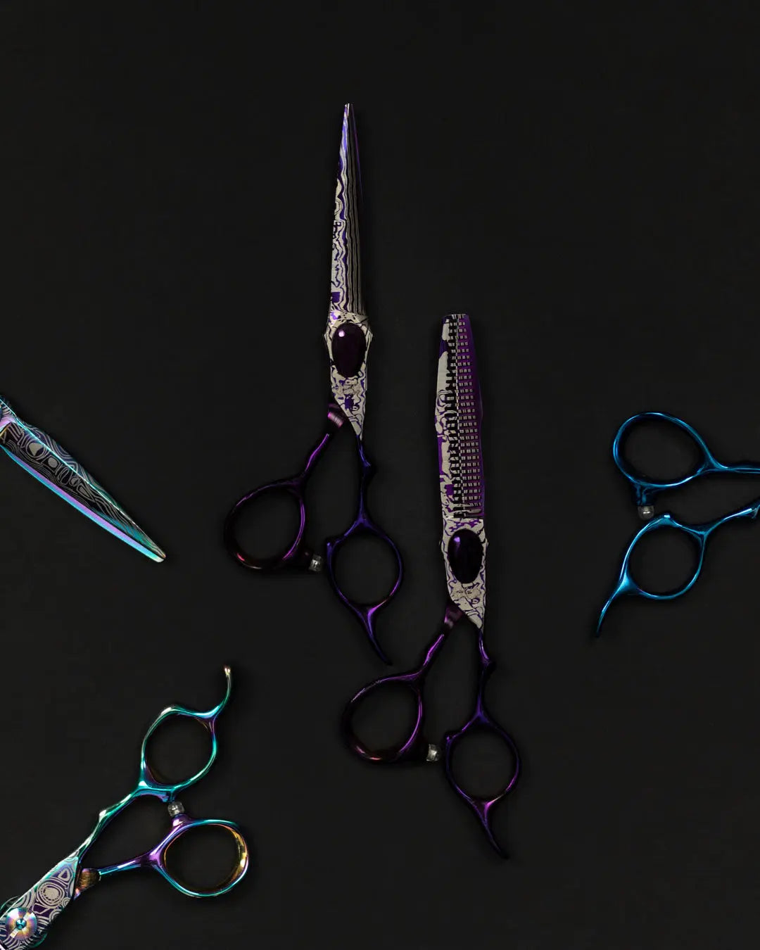 Farusato Series 6" Japanese Steel Hairdressing Scissors Sakura Scissors Hairdressing scissors, barber scissors Sakura Scissors