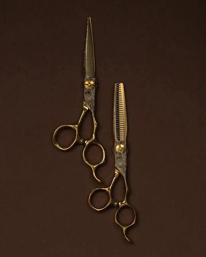 Ryu Dragonblade Series 7" Japanese Steel Hairdressing Scissors Sakura Scissors Home Sakura Scissors