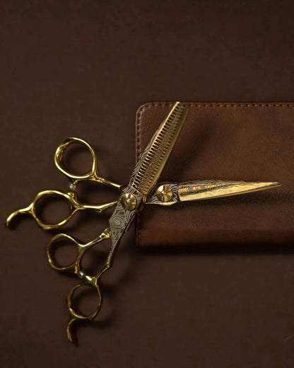 Ryu Dragonblade Series 7" Japanese Steel Hairdressing Scissors Sakura Scissors Home Sakura Scissors