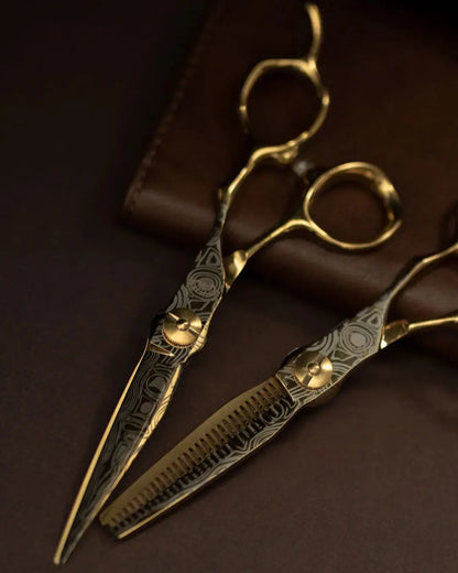 Ryu Dragonblade Series 7" Japanese Steel Hairdressing Scissors Sakura Scissors Home Sakura Scissors